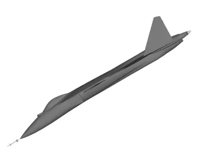 Sukhoi Su-47 3D model shop