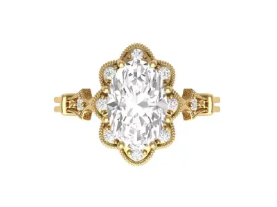 Wedding Ring  3D print model 469