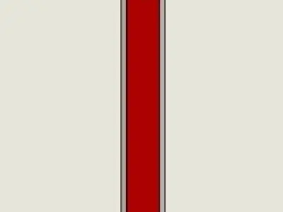 Fantasy Emerald Sword 3D model