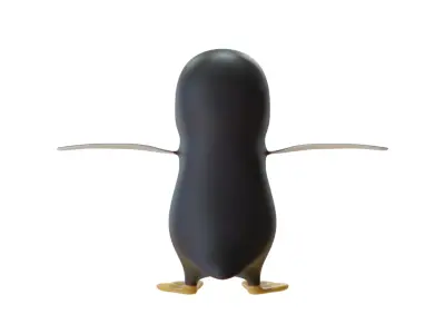 Cartoon Penguin 3D Model 3D model