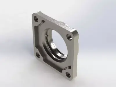 Base de Mancal de Rolamento SKF FY 507 M Bearing Base 3D model