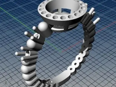 Ring Modeling Exercises Free 3D model