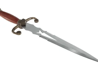 Dagger Fantasy 3 3D model