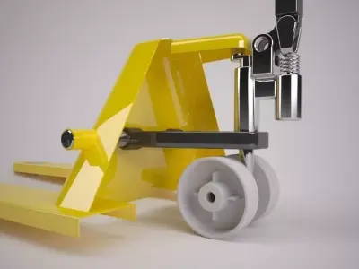 Pallet Truck 3D model buy