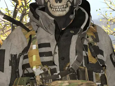 SAS Classic Remake for Genesis 9 3D model