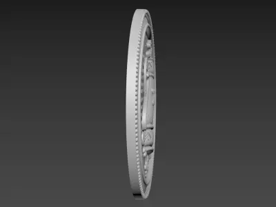 Mezuzah Bas-Relief 3D model