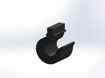C Kanca hook 3D model
