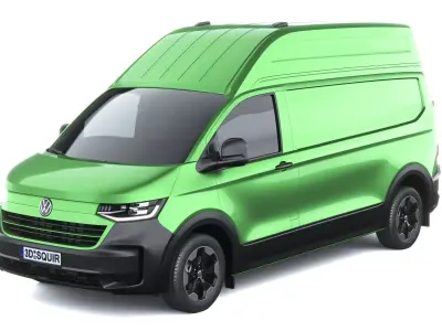 Volkswagen Transporter T7 Panamericana L2H2 2025 3D model