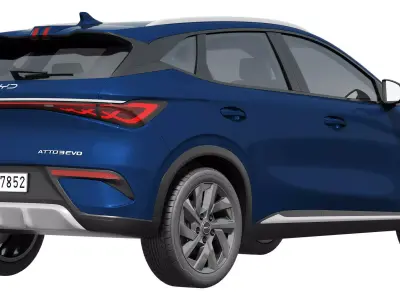 BYD Atto 3 Evo 2026 3D model