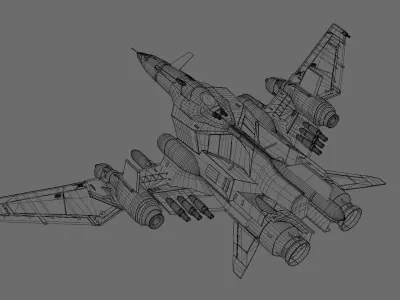 Jet XTB-1 3D model