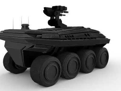 ARMA II APC 3D model
