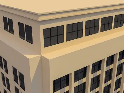 Commercial Building 009 3D model
