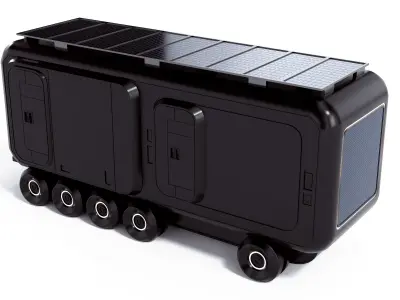 Mobile Laboratory 3D model purchase