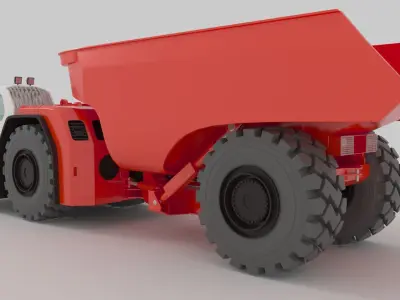 Underground Mining Truck 3D model
