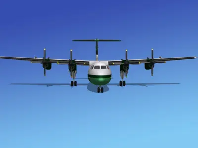Dehavilland DHC-7 Montana Air 3D model