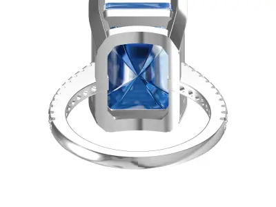 Wedding Ring  3D print model 257