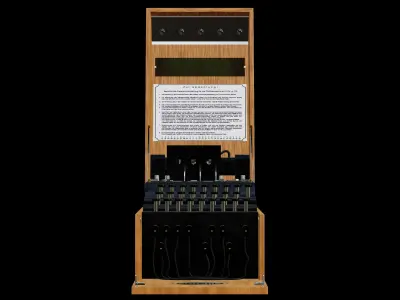 WW2 Enigma Machine Model  3D model