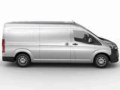 Toyota Hiace Van SLWB 2020 3D model
