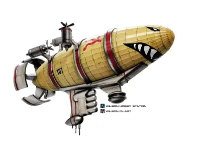 Kirov Airship 3D print model