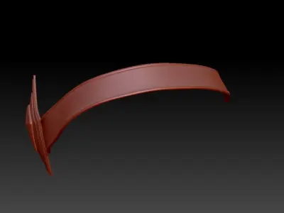 High-poly model Belt 3D model purchase