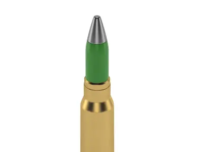 Bullet 30mm Caliber  3D model