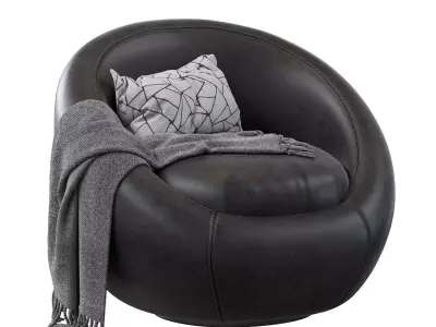 Cozy Swivel Chair 3D model