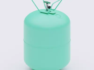 R22 Gas Tank Low-poly 3D model