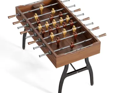 RH Vintage Industrial Foosball Table by Restoration Hardware 3D model