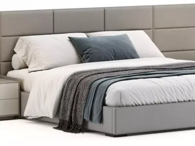 RH Modena Bed 3D model purchase