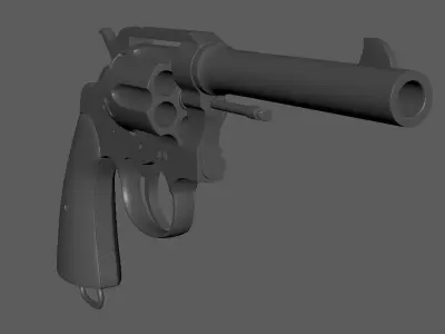 Colt 1917 Army DA 45acp 3D model