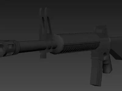 M16 Gun 3D model