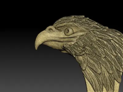 Eagle ring model 3D model