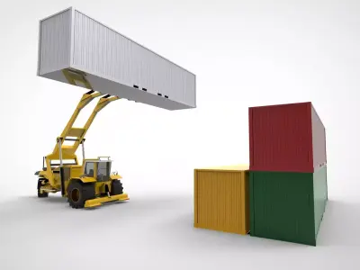 Stacker Crane 3D model