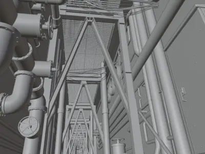 Prison Break 3D model