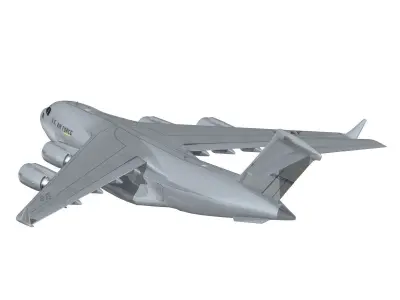Boeing C-17 Globemaster III 3D model get