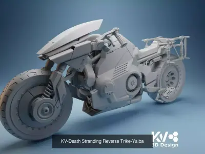 KV-Death Stranding Ultimate collection 3D Model Pack