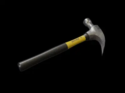 Hammer Low-poly 3D model get