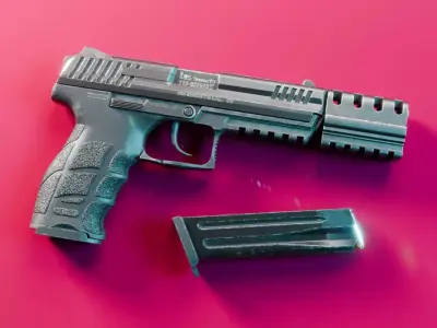 HK P30L Free 3D model