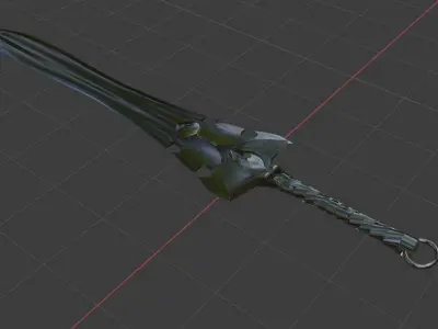 10 Medieval fantasy swords pack 1 Free low-poly 3D model