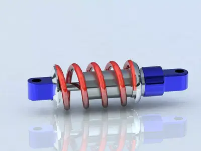 Bike Shock Free 3D model