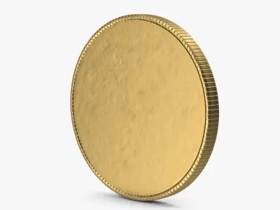 Gold Coin 3D model