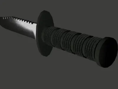 Knife 3D model order