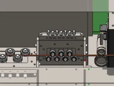 wire bending machine 3D model purchase