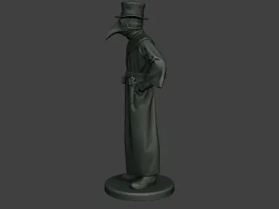 Hans Plague Doctor PDS002 3D print model