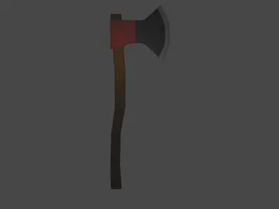 Axe-Low-poly 3D model axe 3D model