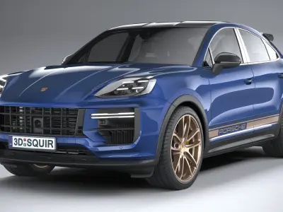 Porsche Cayenne Turbo GT 2024 3D model buy