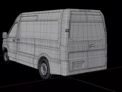 Volkswagen Crafter Panel Van 3D model