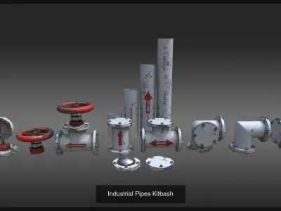 Workshop Equipment and Tools 3D Model Pack