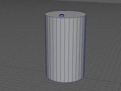 barrel radioactive Low-poly 3D model purchase