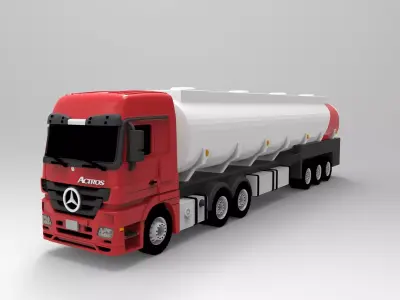 Mercedes Benz Actros 3D model